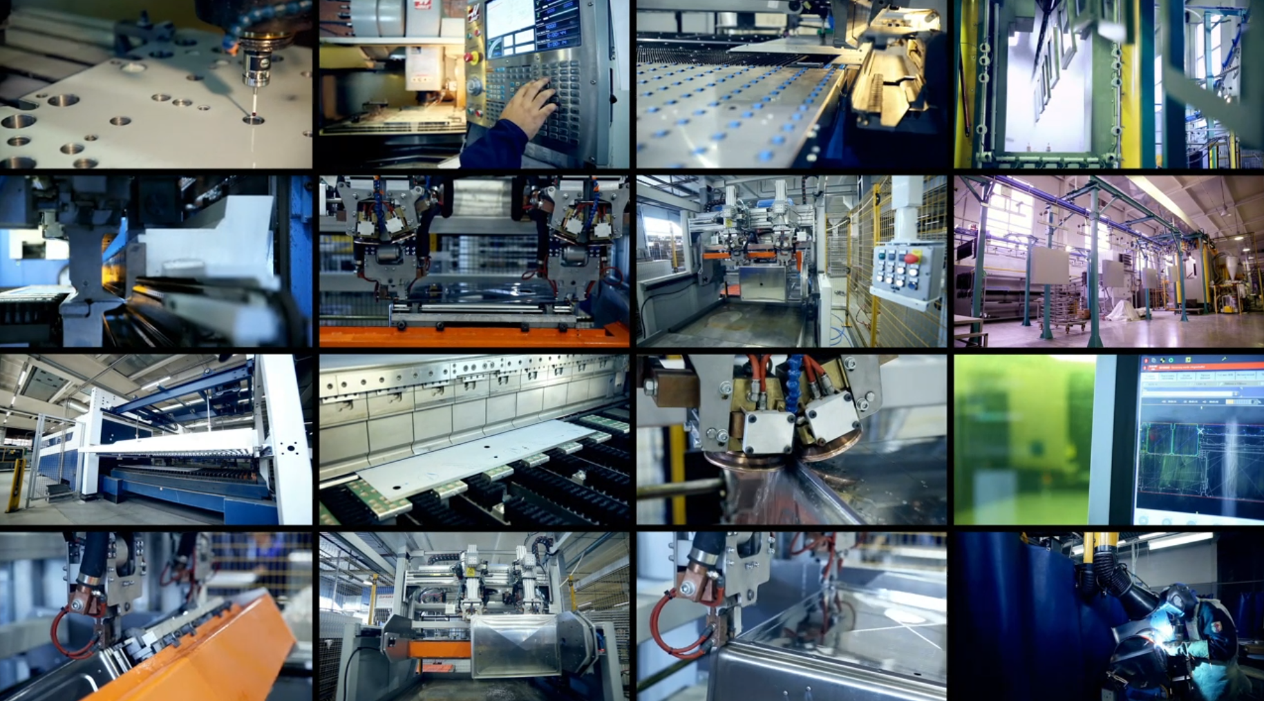 Outsourced sub-assembly manufacturing showing finished industrial components ready for final assembly